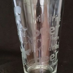 Beer glasses set